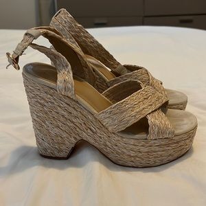 Raffia wedges